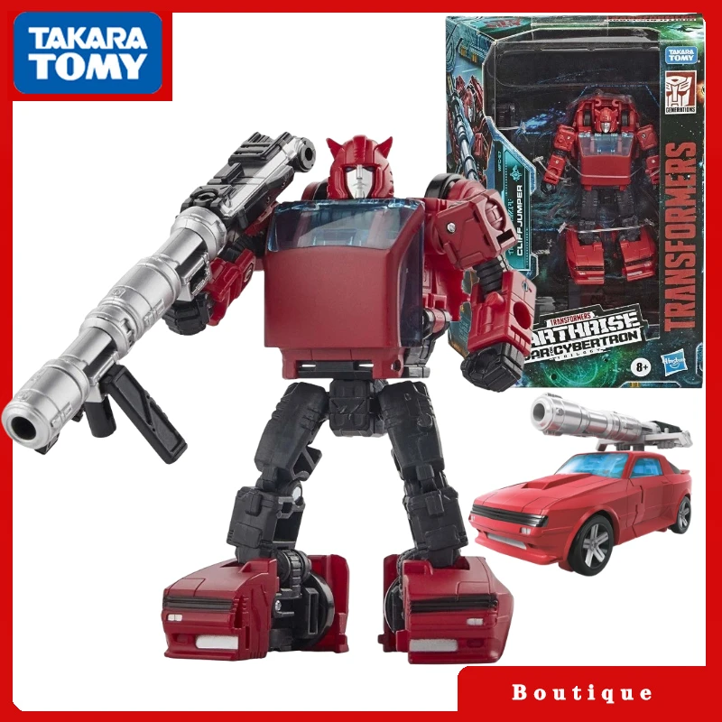 

In Stock Takara Tomy Transformers War for Cybertron Earthrise WFC-E7 Cliffjumper Action Figures Collectible Gifts Classic Hobbie