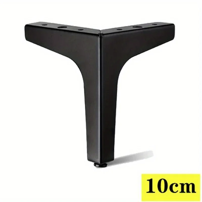

Premium 4-Piece Gold & Black Metal Furniture Legs – Stylish Sofa Feet For Home Furniture Hardware