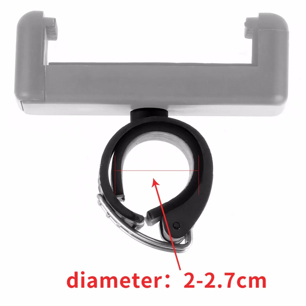 BGNing Selbst Selfie Lock Clip Stick Handheld Einbeinstativ Einstellbare Schnalle Telefon Halter Adapter Für Gopro HERO 8 7 6 5 Action Kamera – Detail 1