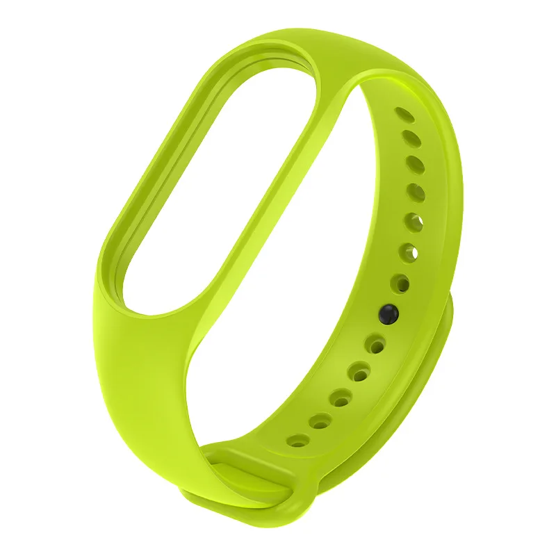 Xiaomi Mi için bilezik Band 6/7 kayış naylon spor döngü izle kemer Pulsera Correa TPU Mi Band Xiaomi için bilekliği bilezik