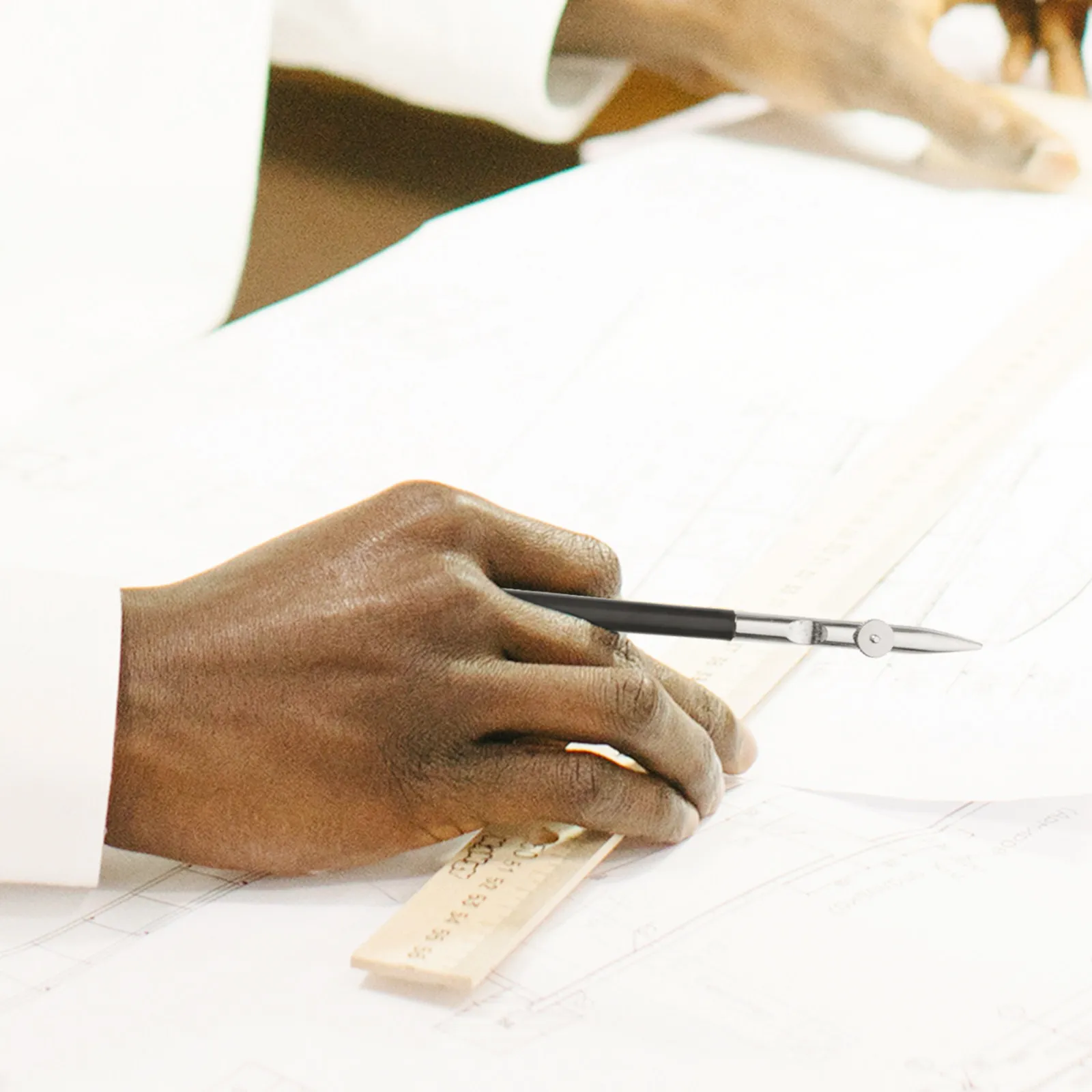 

4Pcs Drawing Ruling Pen Set Easy to Use Precision Tool for Straight Lines in Art Sketching Projects Ruling Pen