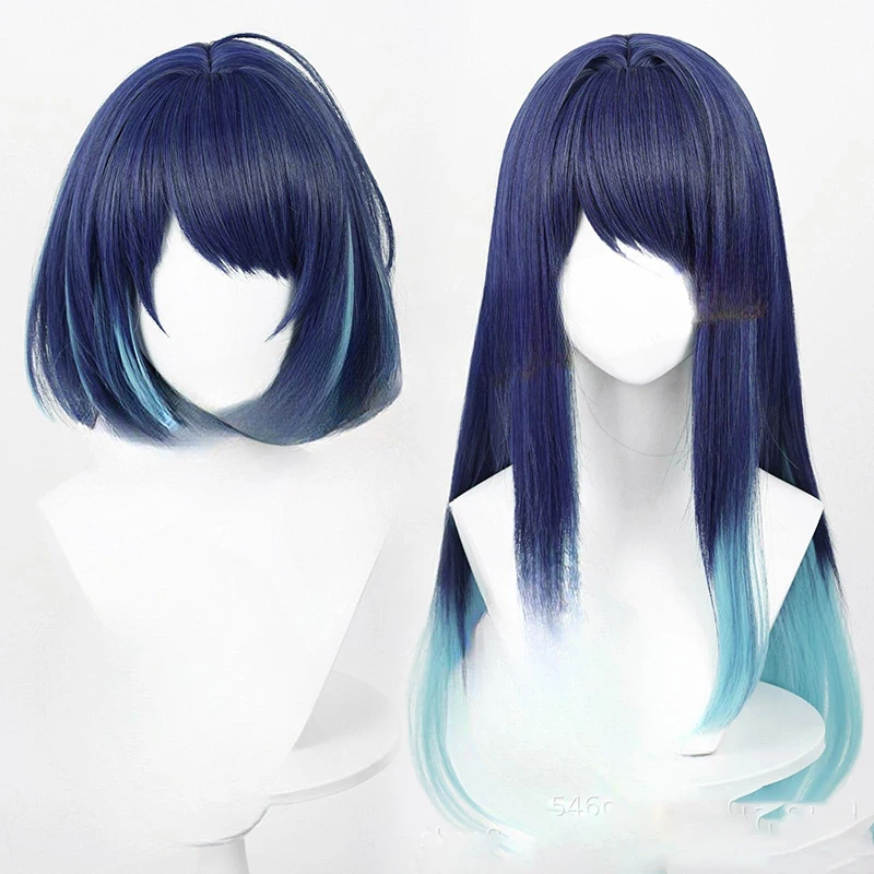 

Anime OSHI NO KO Actor Modeling Wig Kurokawa Akane Role Short Hair Evening Party Woman Evening Dress Match Gradient Long Hair