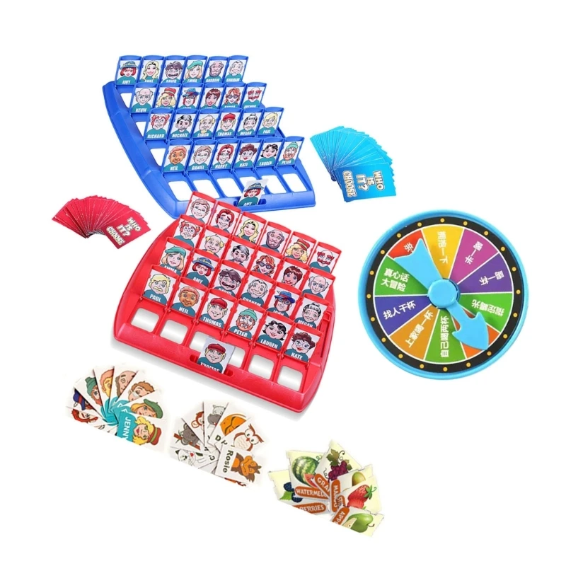 Funny Guesses Character Board Game Logics Training Puzzle Toy Funny Memory Training Game Parent-child Interactive Toy