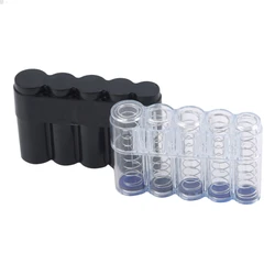 Coin Box Plastics Small Change Euro Multi Layer Stacking High-capacity Convenient Practical And User-friendly Storage Box
