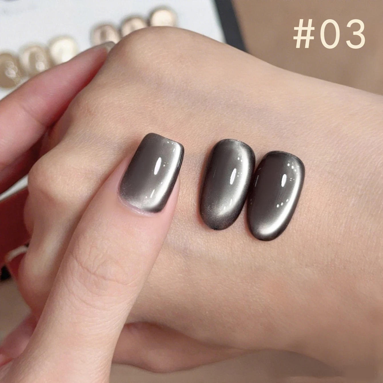 MIANEL 93A 10 مل جل عين القطة باللون البني والكراميل، تبييض، حريري ناعم ومتألق، بني ميلارد، 2025 جديد، خريف وشتاء #5