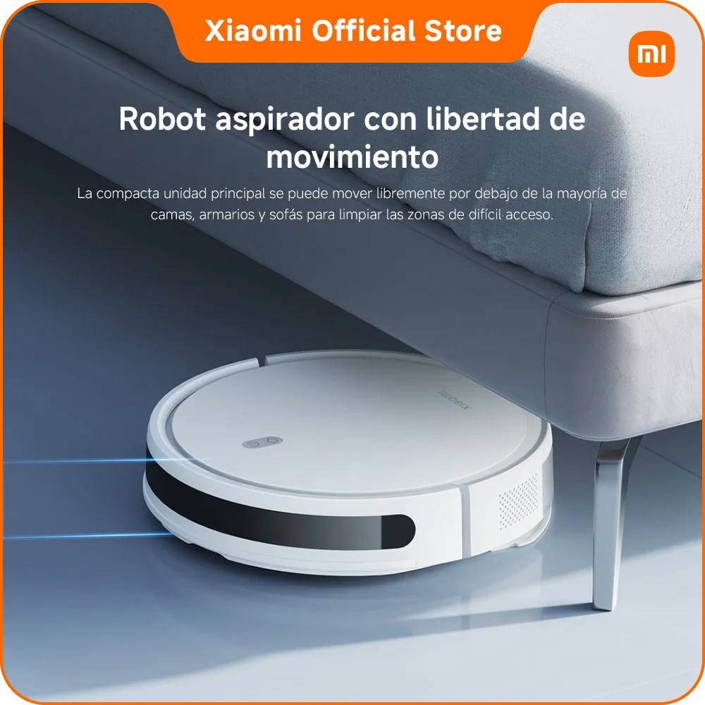 Oficial | Aspiradora Robot Xiaomi E12, Potente Ventilador de Succión de 4000 Pa, Limpieza Eficaz en una Sola Pasada 6