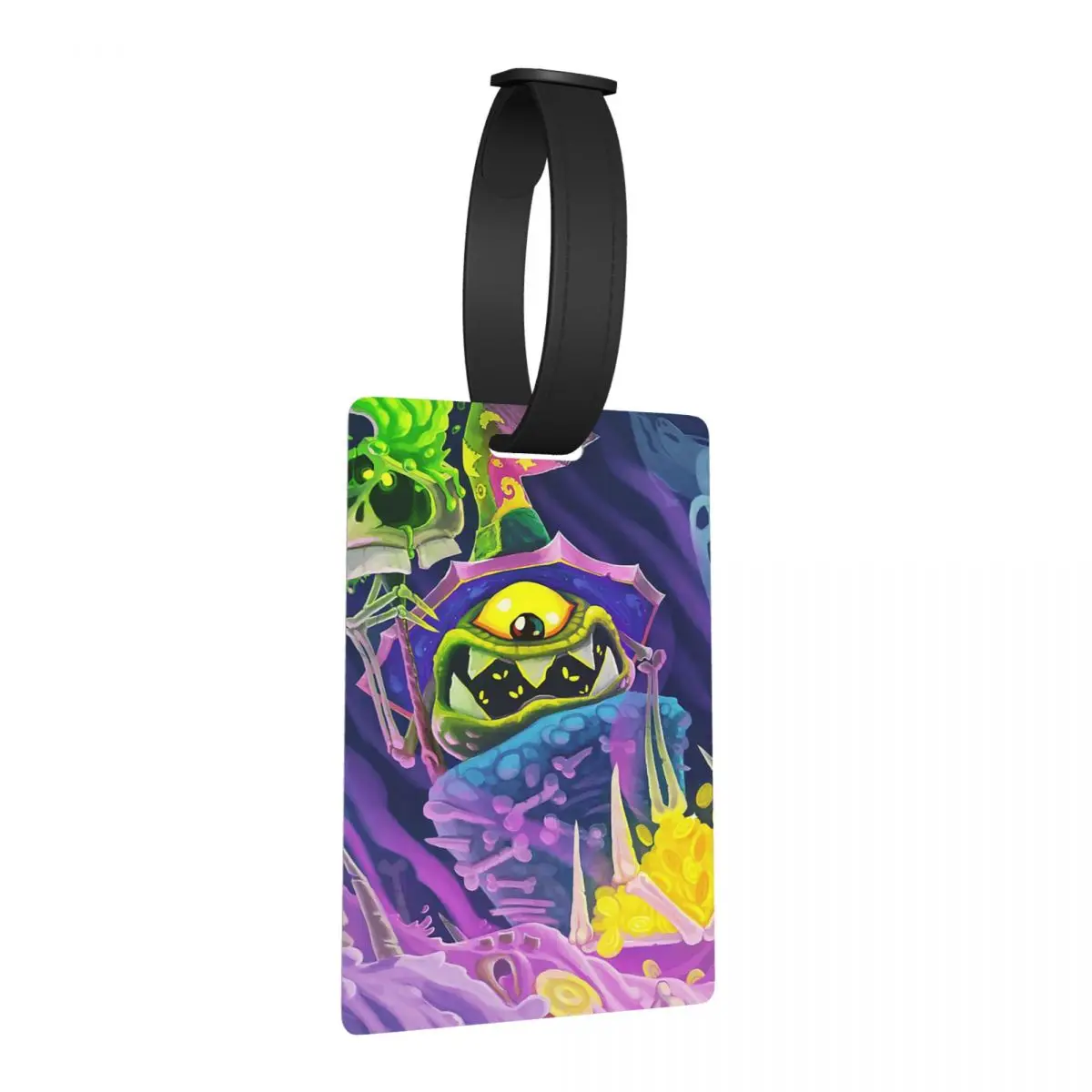 

Cartoon Games Rayman Legends Luggage Tags Suitcase Accessories Travel Baggage Boarding Tag Label Holder ID Name Address