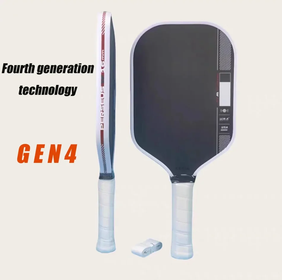 Paleta de Pickleball de fibra de carbono, serie Pro Perseus4 Hyperion4 Scorpeus4 14/16mm de espesor TFP GEN4 Core termoformado Toray T700