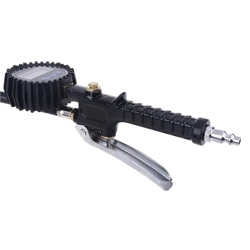 DTA4-2X 200PSI Digital Tire Tyre Inflator Pressure Gauge Tester LCD Air Compressor Vehicle Tester Monitoring Manometro