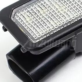LED Number License Plate Light Lamp For VW Golf 4 5 6 7 Passat B6 CC Eos Scirocco Beetle Canbus No Error White Without Decoder