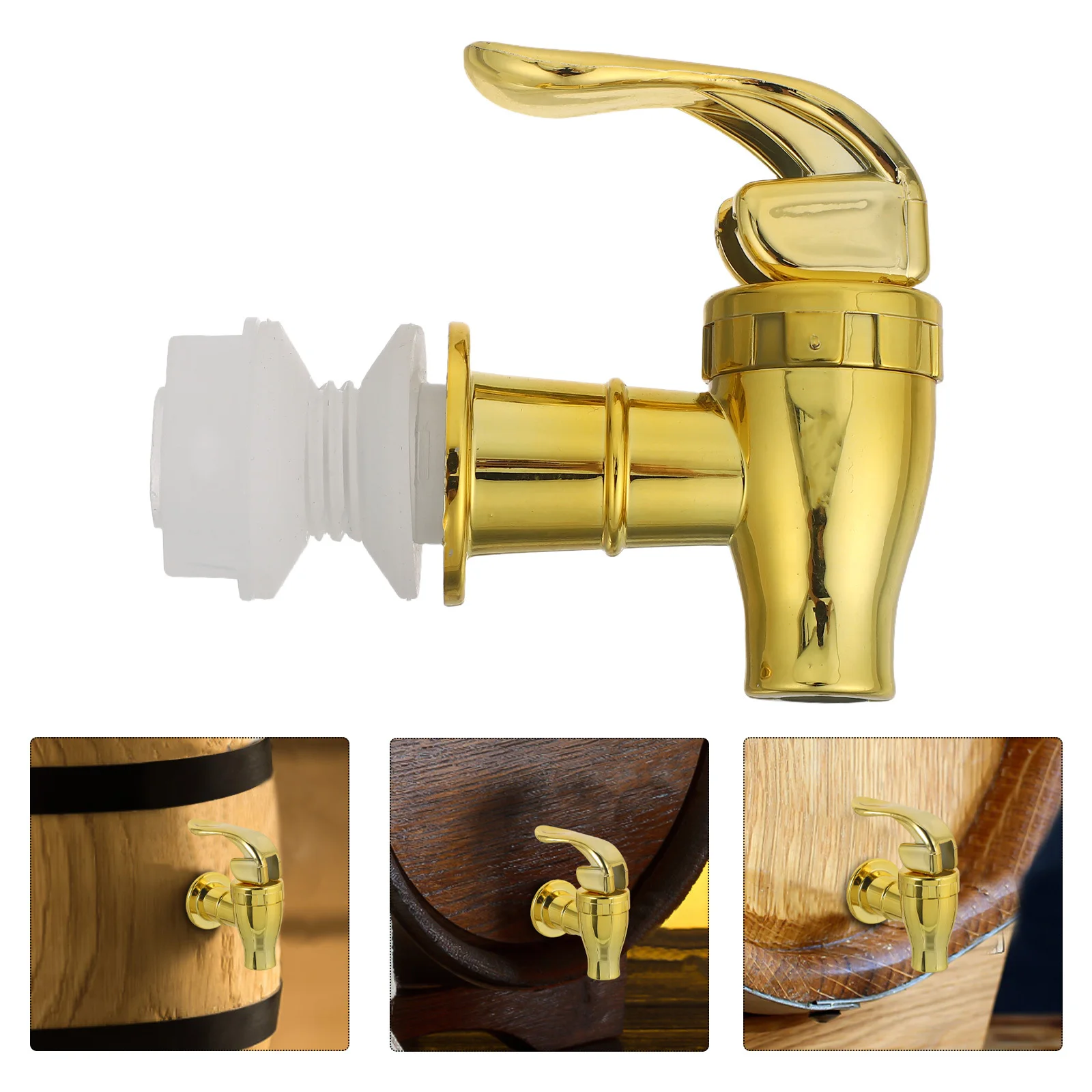

6Pcs Drink Spout Dispenser 18mm Plastic Beverage Dispenser Faucet Replacement for Commercial Kitchens Buffets Juice Water Use