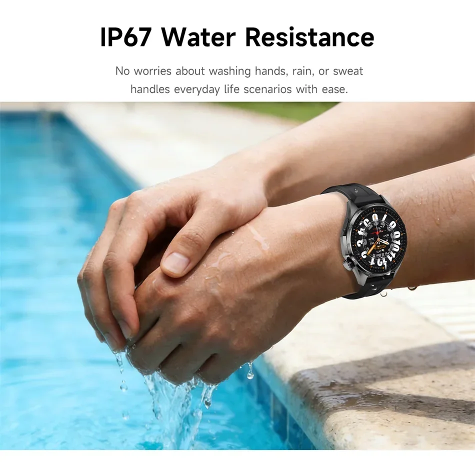 Smart Watch Uomo Nfc Gps Cardiofrequenzimetro Monitoraggio Salute_voghion.com