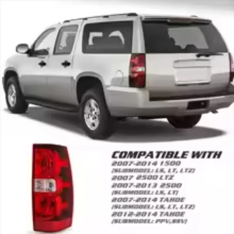 

Kamshing Rear Bumper Taillight For Chevrolet Tahoe Suburban 2007-2014 Tail Light Taillamp Rear Brake Light Stop Lamp