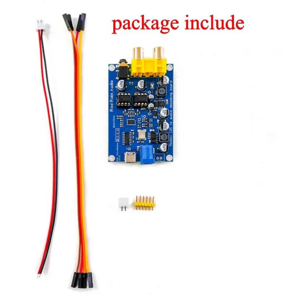 HIFI ES9038Q2M I2S Decoder Board DSD512 Upgrade Decoder DAC Bluetooth Device Player 32Bit ES9038