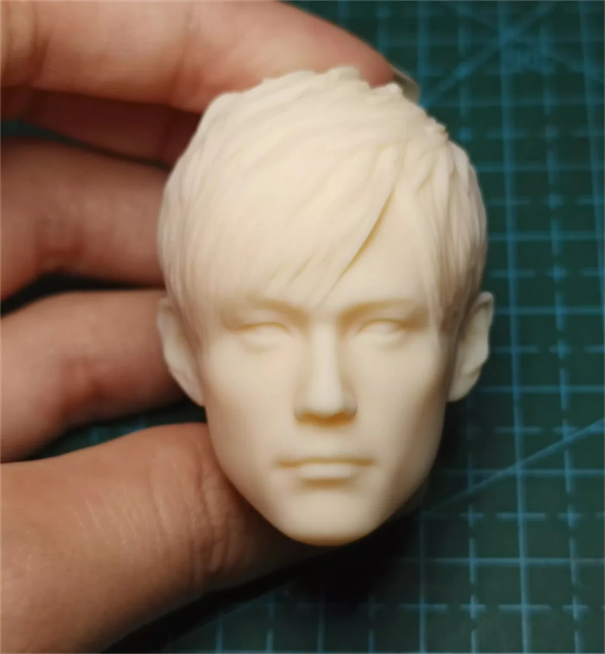 1/6 Jay Chou Star JAY Soldier Star Male Head Carving 3D Print  Asia Singer Model 1/6 Scale Action Figure Body Hobbies Toy