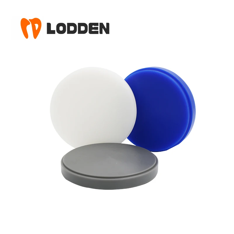 

LODDEN Dental Lab Materials Wax Carving Blocks 98mm x (10mm-25mm) for CAD CAM Denture Disc 3piece