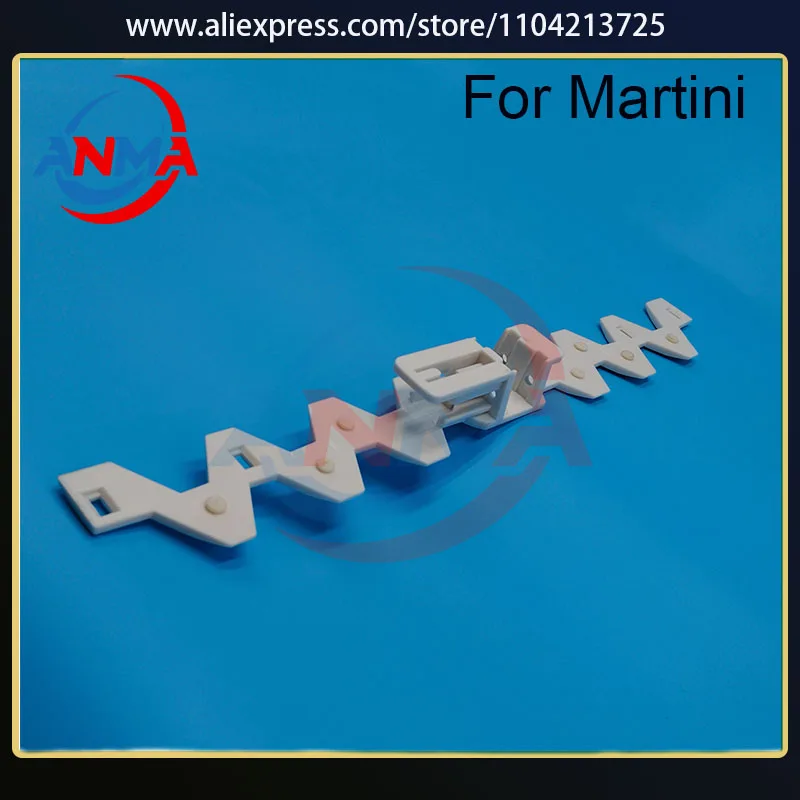 

1 пара конвейерной пластины Kolbus, длина 405 мм для запасных частей печатной машины Muller Martini