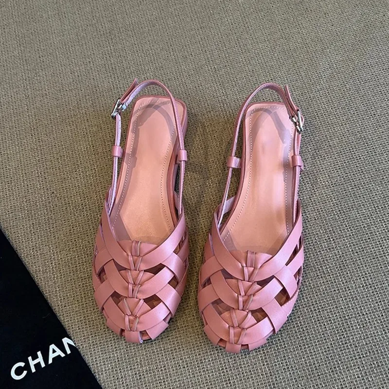 Retro Women Shoes Exquisite Hollowed Out Platform Sandals for Woman Fashion Vacation Casual Shoes Designer Shoes Sandalias Mujer