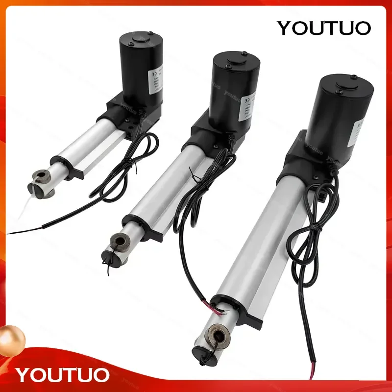 DC Linear Actuator 12V 24V Heavy Duty 6000N Linear Motor  Controller Home Use Sofa Recliner Lift Stroke 100mm 150mm