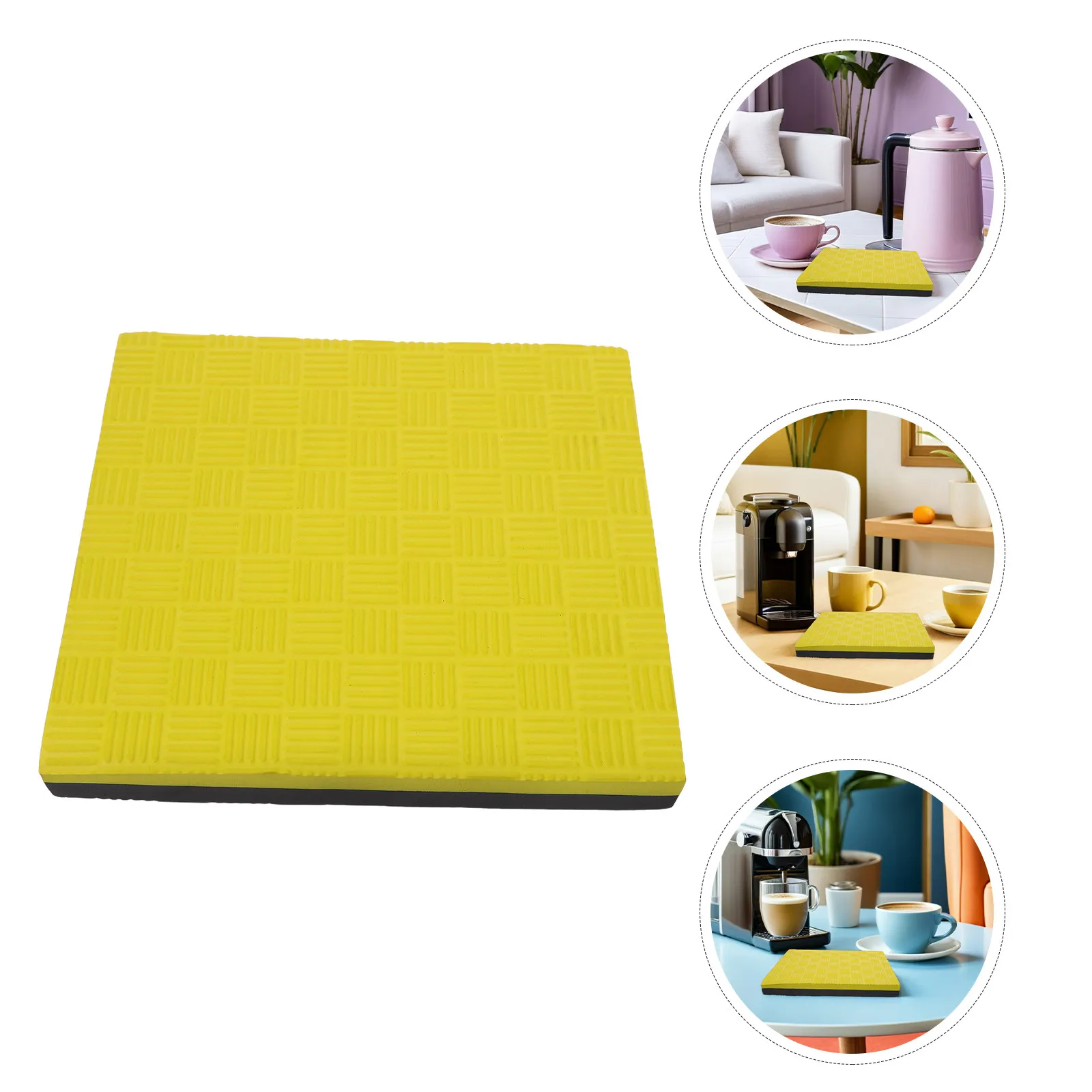 Blender Shock Absorption Mat 11.8x11.8 Anti Vibration Sound Proof Pad Kitchen Appliance Countertop Noise Dampening Protection