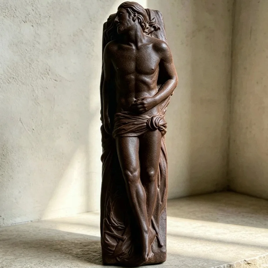 ‘Jesus suffered’ Stone Decorative Ornaments (Pre-sale 10 days)