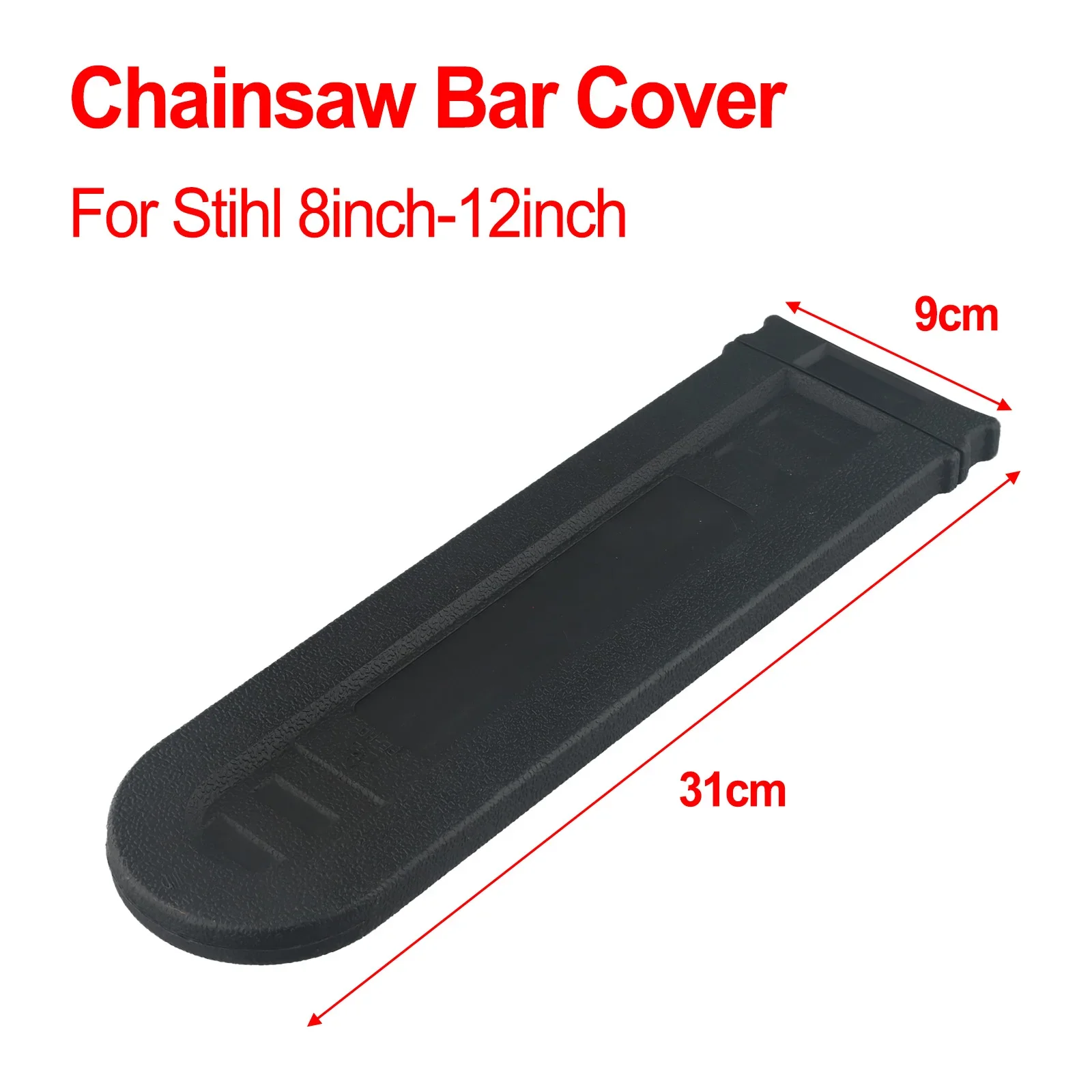 Chainsaw Guard Bar Cover, Proteção Florestal, Froming, ferrugem, Plastic Saw Acessórios, 8-12 polegadas