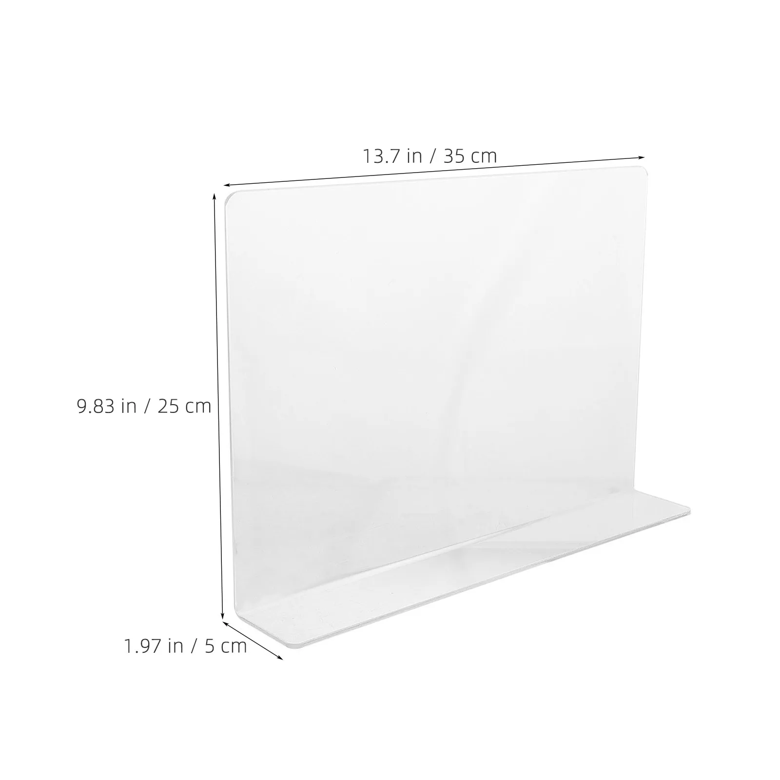 Kitchen Sink Water Splash Guard Acrylic Adhesive Countertop Panel Splash Protector for Faucet Wash Basin 35Cm 13.78 Inch