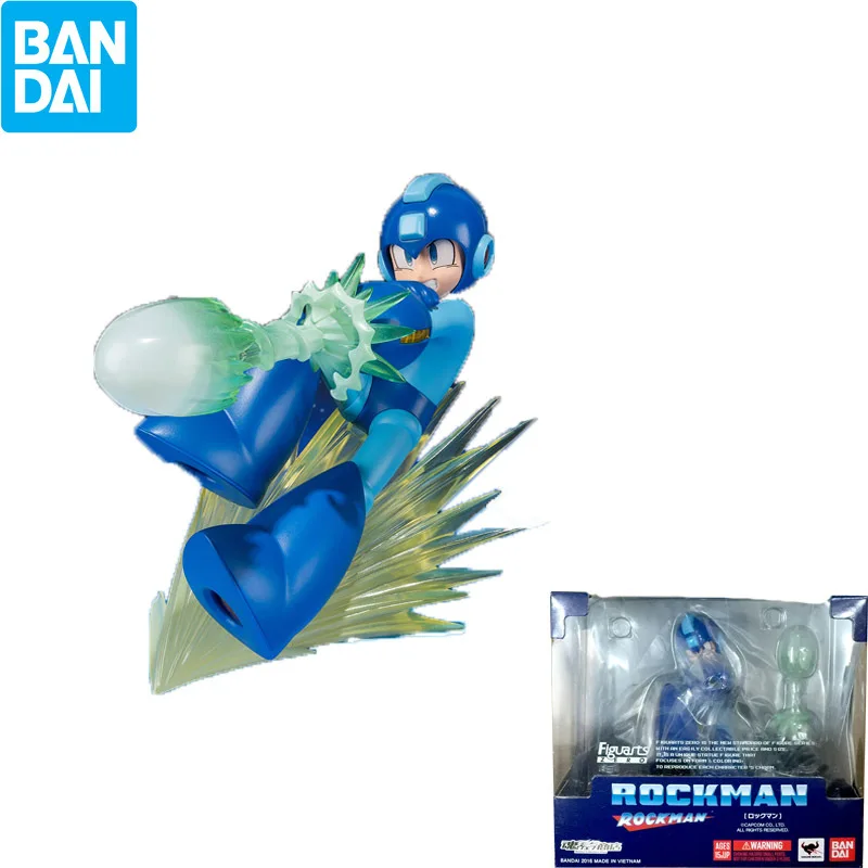 

BANDAI ROBOT Soul F ZERO ROCKMAN 12CM Action Figures Anime Figure Anime Peripherals Model Toys