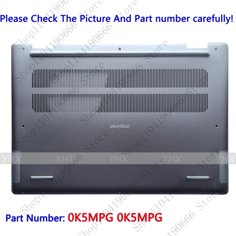 

Notebook computer components New For Inspiron 16plus 7640 7645 2in1 Bottom Cover Lower Case D Lid 0K5MPG.