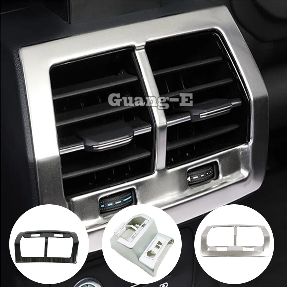 

For AUDI Q3 F3 2018 2019 2020 2021 2022 Car Styling Garnish Cover Trim Rear Upside Air Conditioning Outlet Vent Decor Frame