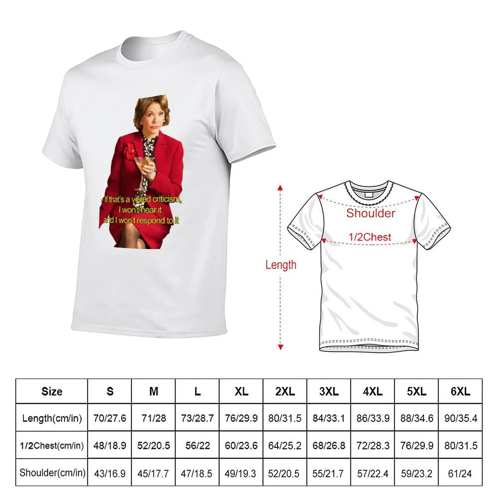The Lucille Criticism T-Shirt t shirt custom print graphic t shirts for man man t shirts for men T-shirt