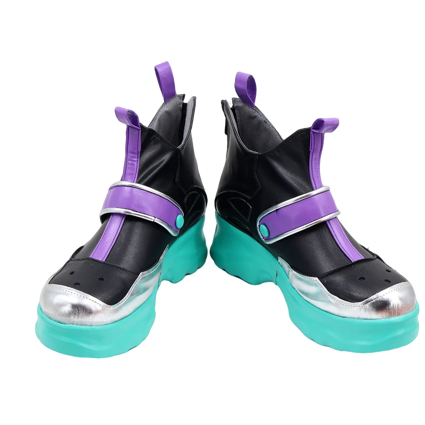 Role Playing ShoesFreja Anime Boots Female PU High Heels Dynamic Role Playing Halloween Christmas Carnival Adult Custom Clothing