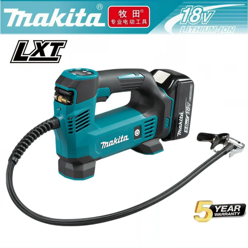 

⭐️Original Makita DMP180 18V Cordless Inflator 121 PSI Portable Air Pump for Car Bikes Outdoor Compact Lightweight