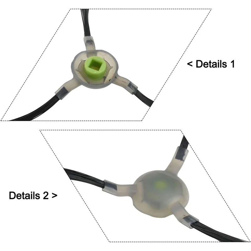 فرشاة جانبية لمكنسة الروبوت Lefant M210P، قطع غيار الفرش الجانبية البديلة Accessoriesa83x