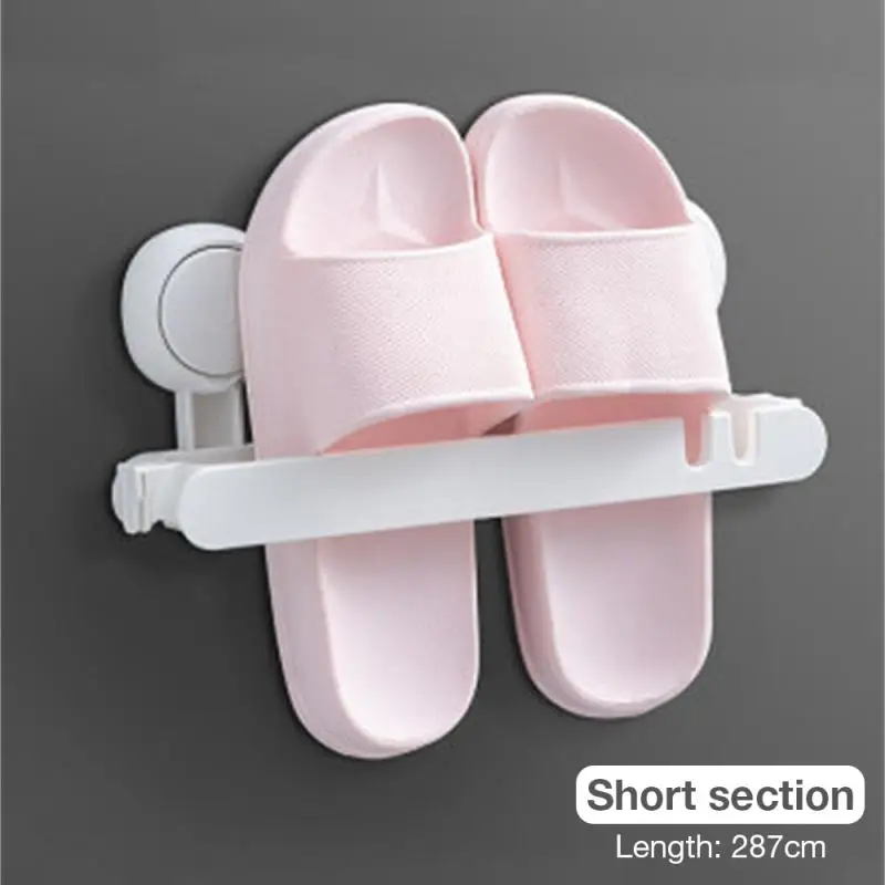 Slipper Storage Rack 1 Set Anti-fall Simple And Easy Home Space Saving Shoes Hanger Wall-mounted Wholesale Hot Creative