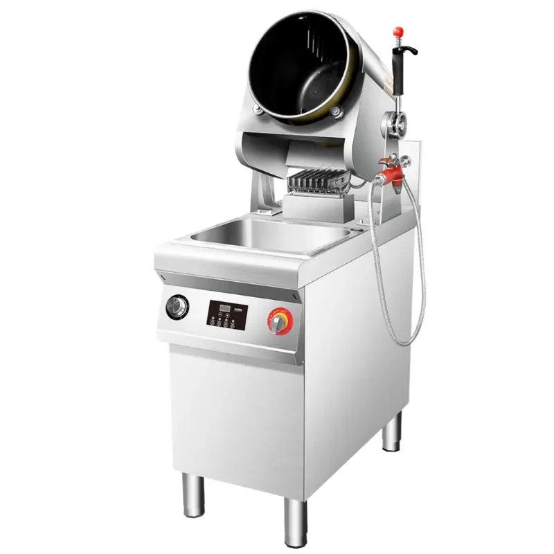 

New Electric Intelligent Restaurant Fire Fried Noodles Frying Pan Fried Rice Rotary Cooking Robot