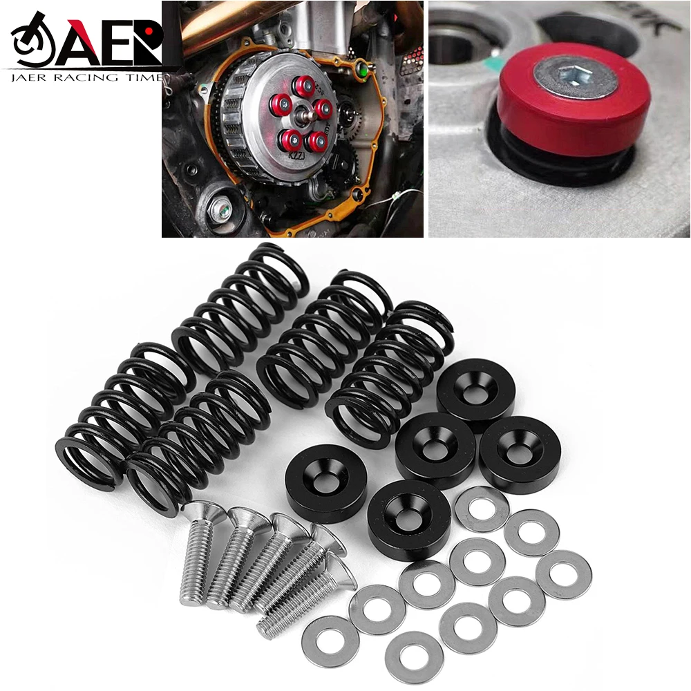 Motorcycle Engine Clutch Pad Friction Plates Spring Screw for Honda CBR250R CRF250L CRF250M 11- MC41-1000001 MD38-1000001