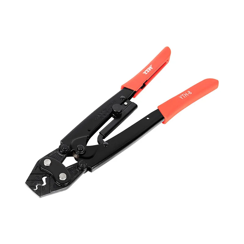 Mini alicates de prensado de terminales eléctricos multifunción con pelado de cables, herramienta de prensado manual, kits de conectores múltiples