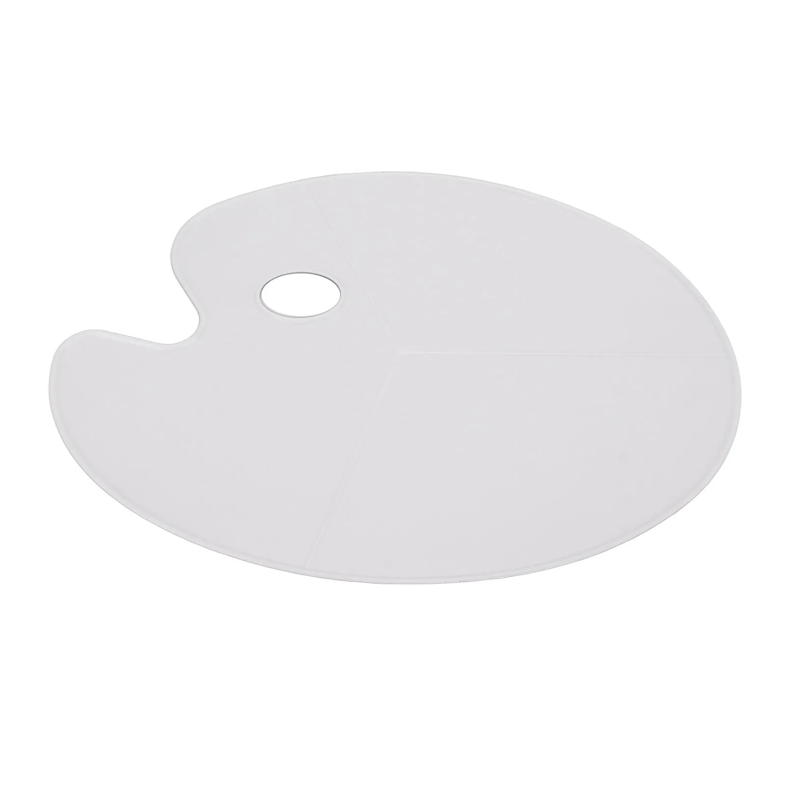 Paint Pallet Glossy Edges Easy Cleaning Watercolor Mixing Boards Thickened Large for Artists for Jewelry Design for Artisans