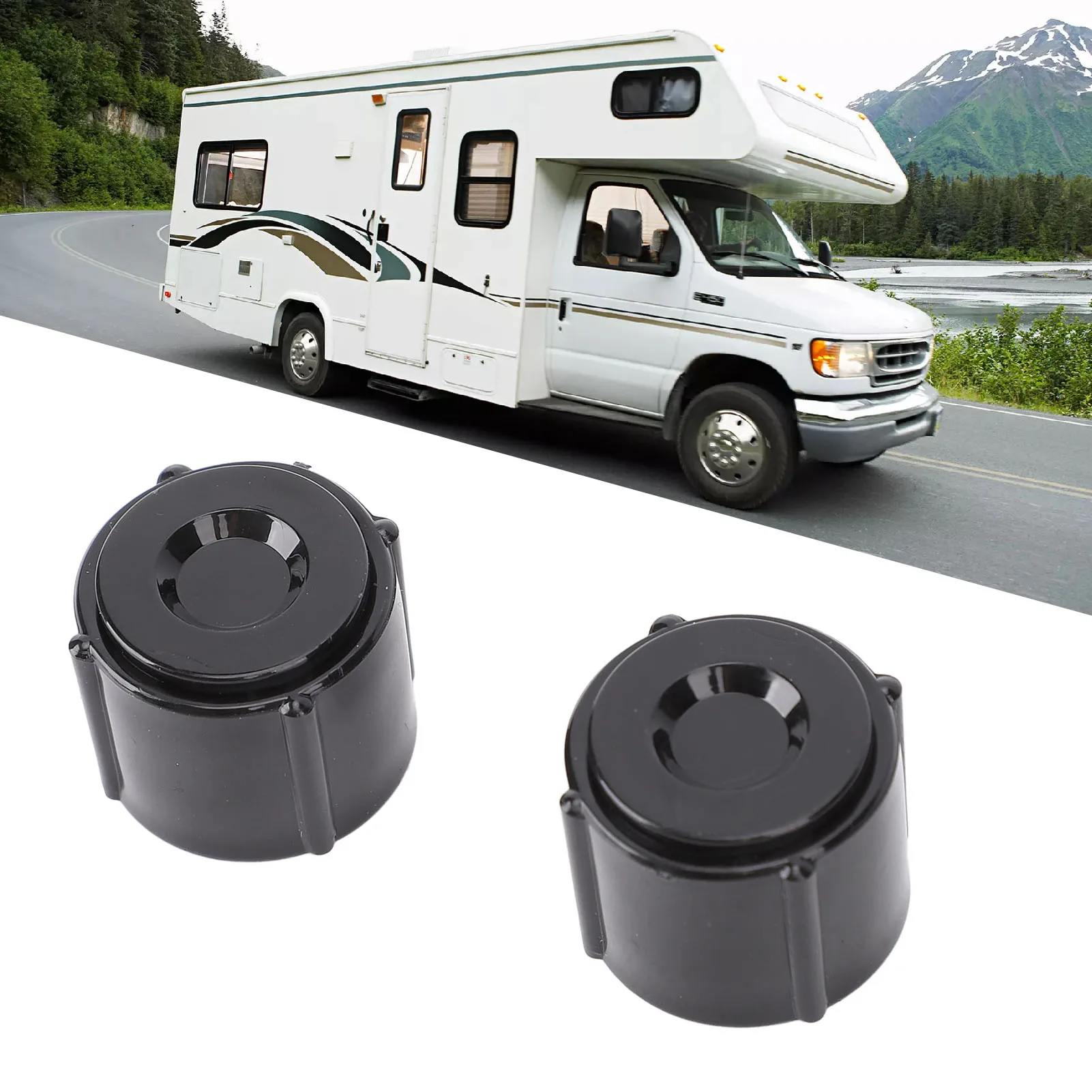 RV Water Pipe Drain Cover Low Point Drain Cap For 1/2 Inch Hot Cold Water Pipe Compatible With Caravan Trailer Plumbing Accessor
