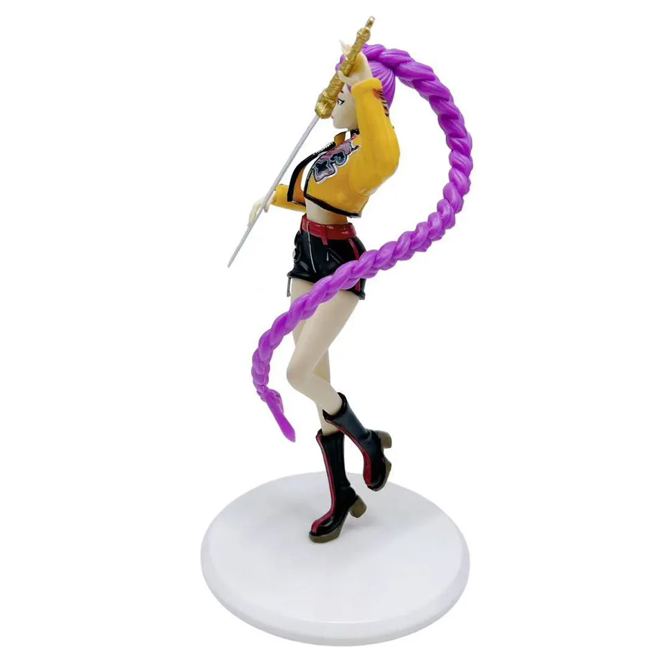 ホットK-POPデモンハンターズフィギュア玩具漫画ルミアクションフィギュアPVCデスクトップデコレーションモデル人形玩具ファンギフト