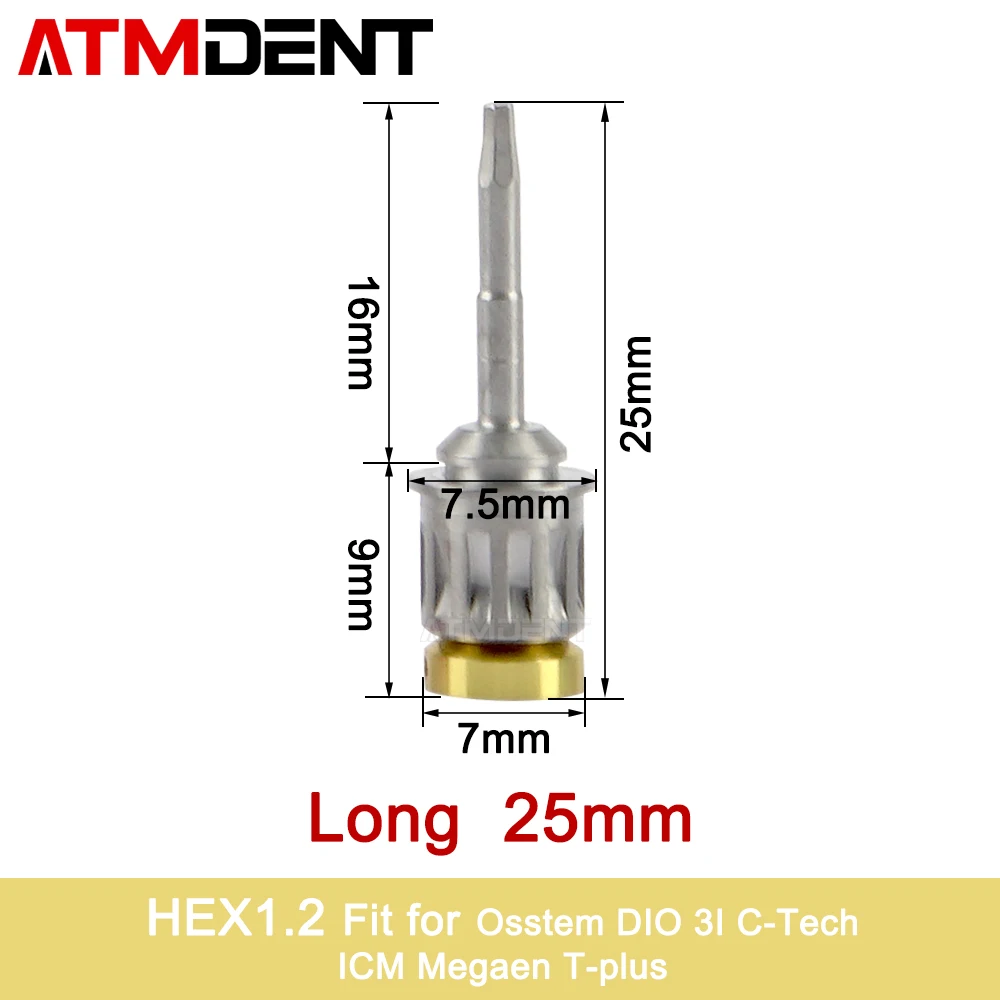 زراعة أسنان شاملة ، مفكات براغي ، مفكات ، طقم اصطناعي ، مواد طبيب أسنان ، 1: عزم الدوران #5