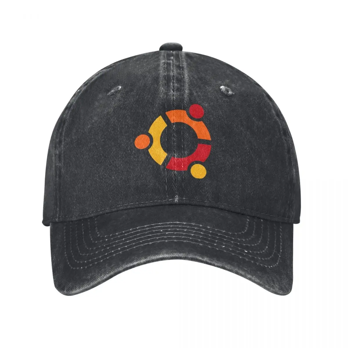 Ubuntu Linux Operating System Men Pure Color Baseball Hats Sun Visor Caps Peaked Cap