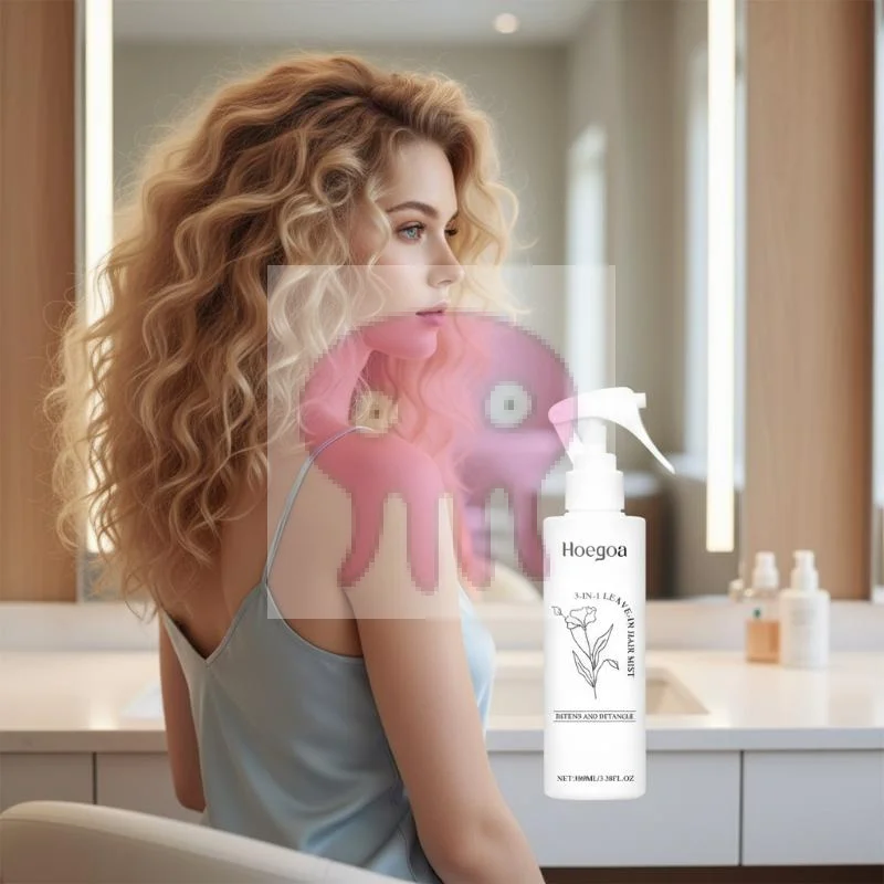 Leave In Hair Care Spray 3 in  Nourish Volumize Plant Extract Hair  No Wash For Dry Hair Fast Styling