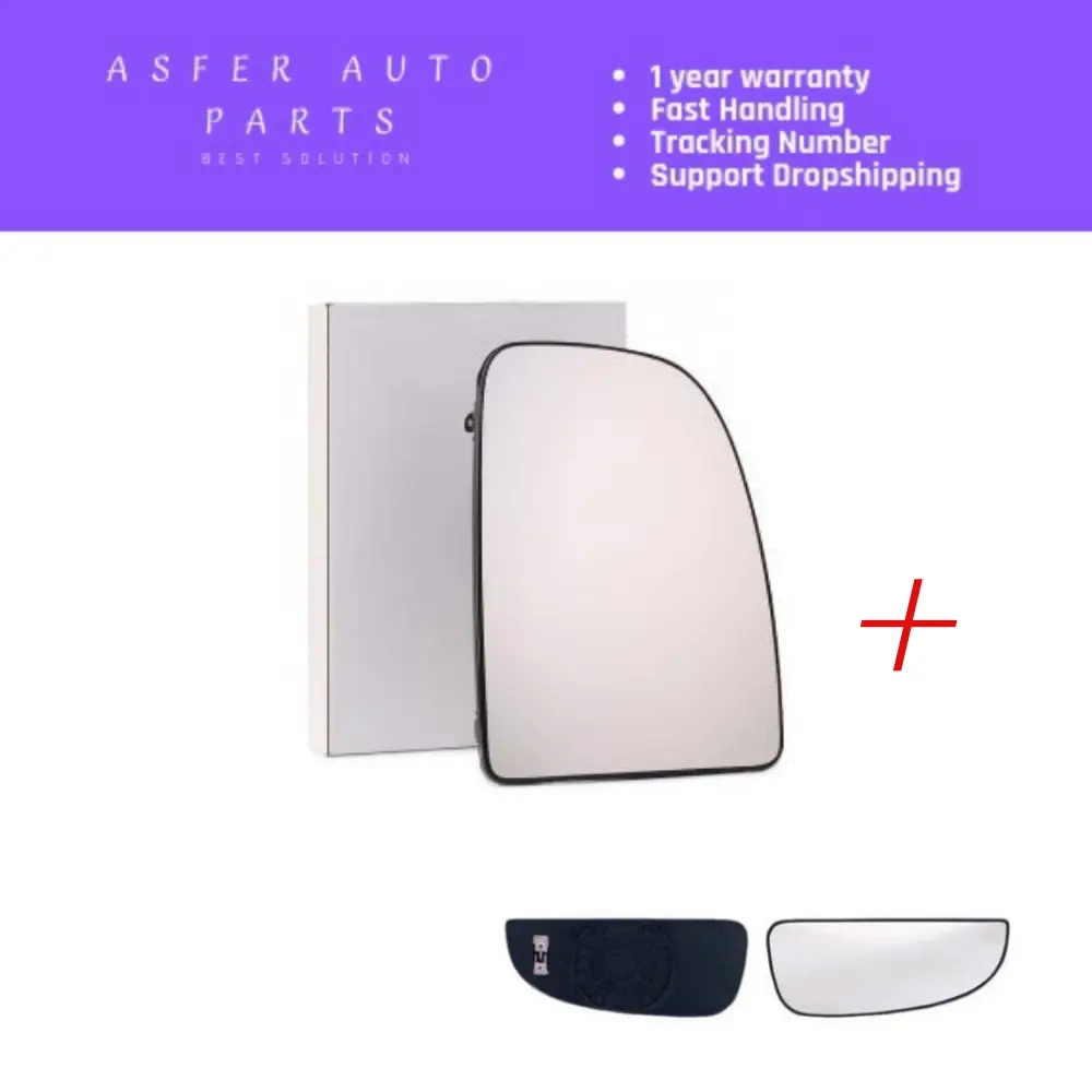 Mirror Glass Big and Small Set For Fiat Ducato 2006-2020 Peugeot Boxer Citroen Jumper 2006-2020 Durable Heated 71748250 7174824