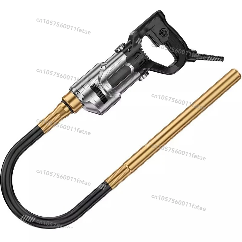 Small Handheld Cement Vibrator，220V Industrial Grade Concrete for Construction