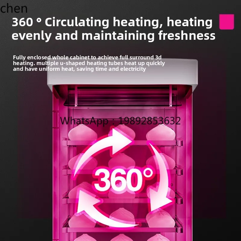 Półka parowa z szklanymi drzwiami, automatyczna, biurkowa, do supermarketu, sklepu z artykułami spożywczymi, szafa termoizolacyjna