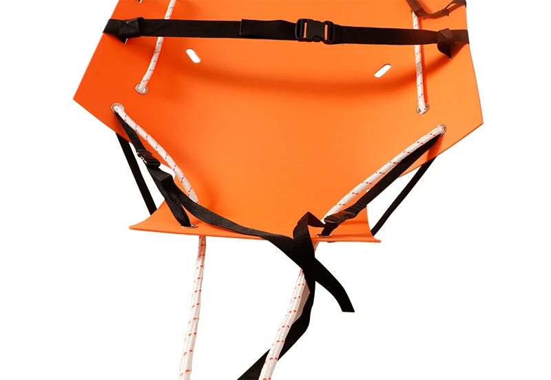 Sumber Daya Manual Gulungan Tandu Penyelamatan Multifungsi Oranye Ringan Portabel untuk Menyelamatkan Nyawa dan Pemadam Kebakaran di Luar Ruangan