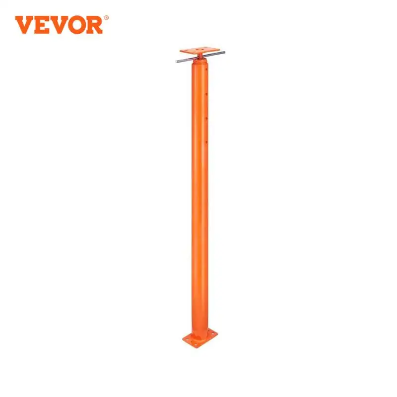 VEVOR Cric de Sol de Maison, Hauteur 137,16-381 cm, Cric de Plancher Sous-sol Réglable pour