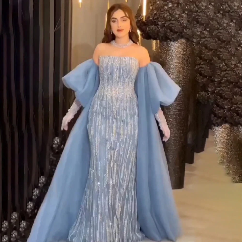 

sparkle Off-the-shoulder Prom Dresses Sheath Celebrity Sequin Flowers Chiffon Occasion Evening Gown vestidos de coquetel